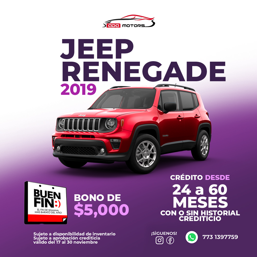 Jeep Renegade cuadrado